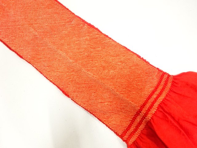 SILK shibori obiage for furisode